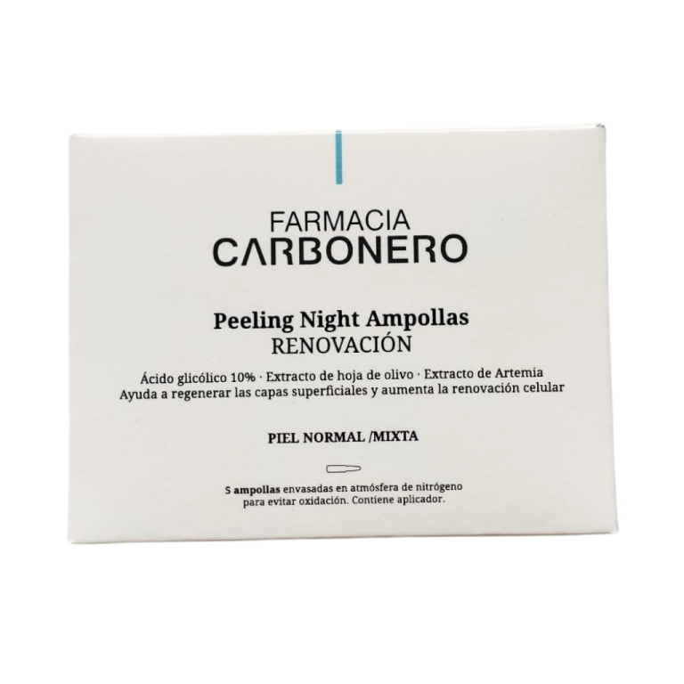 Peeling night ampollas renovadoras