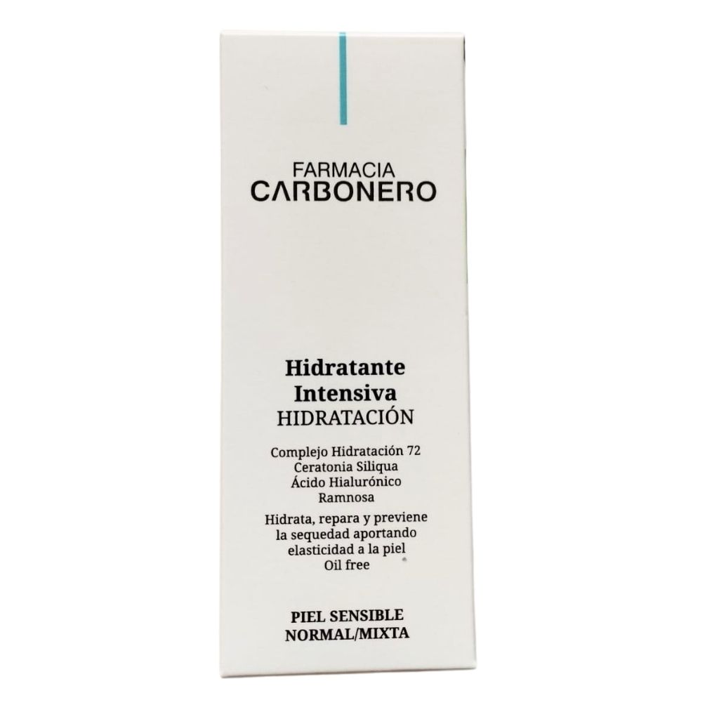 Crema hidratación intensiva oil free marca Carbonero