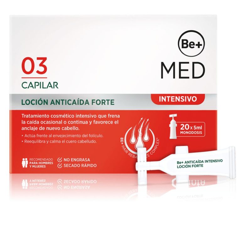 Be+ anticaída loción forte 20 ampollas