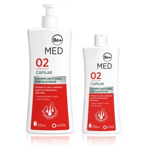 Be + champú fortalecedor DOS FORMATOS 250ml y 500ml