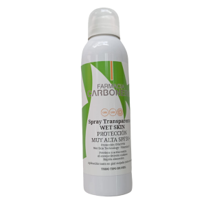 Spray solar resistente al agua marca Carbonero